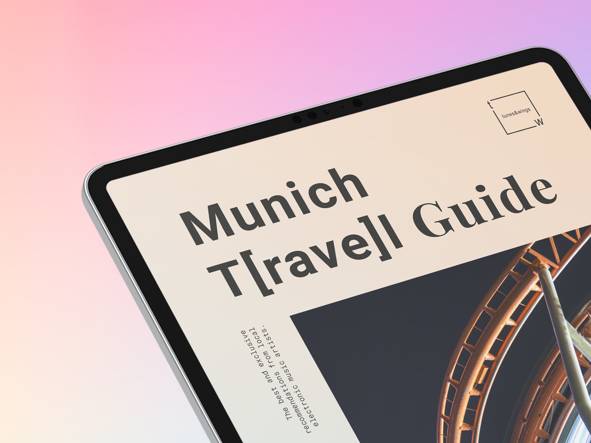 Munich T[rave]l Guide - digital