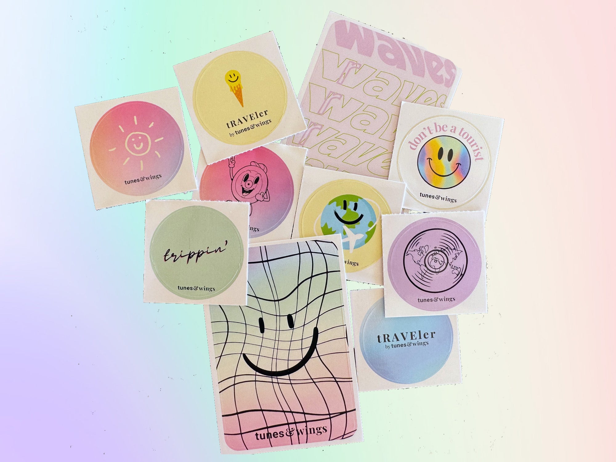 Sticker Set (10 pcs) | tunes&wings