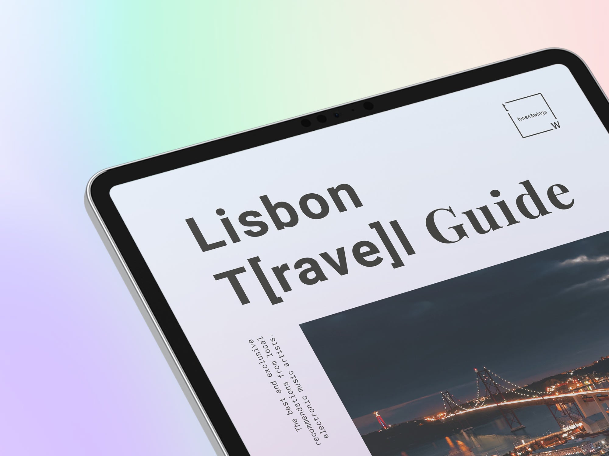 Lisbon T[rave]l Guide – digital